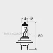  H7 12V 55W PX26d Original LINE   / () 1 . Osram 64210 64210 