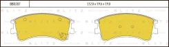 ������� ��������� �������� Mazda 6 (GG, GY) 2.0/2.3/1.8 2002-2007 BB0287 ����