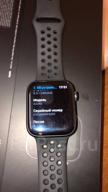 apple watch 6 gps cellular nike