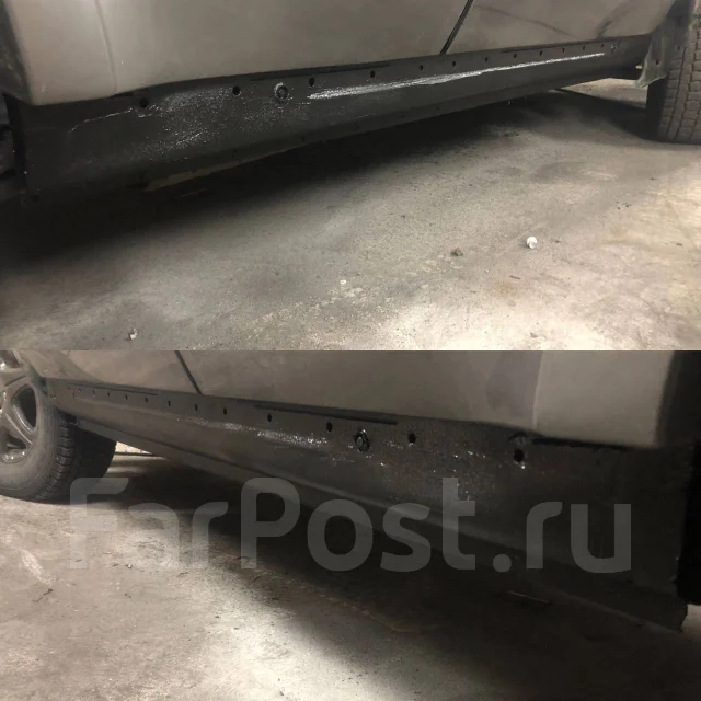 Переварка порогов газель
