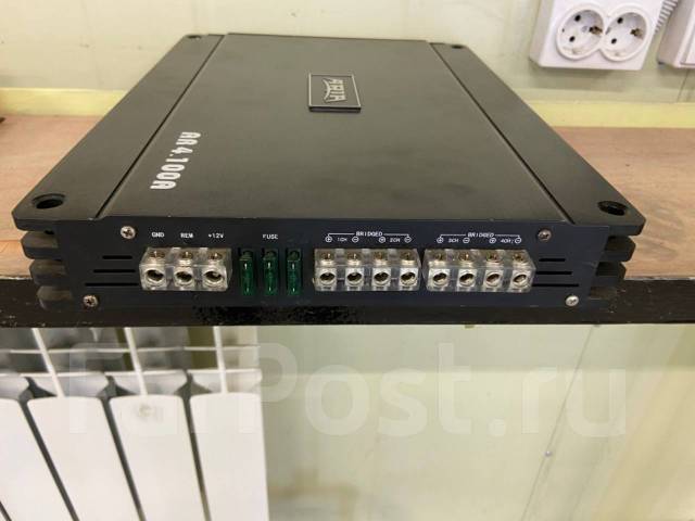 Усилитель Aria AR 4.100, 4-канальный, 100 Вт, б/у, в наличии. Цена: 5 ...