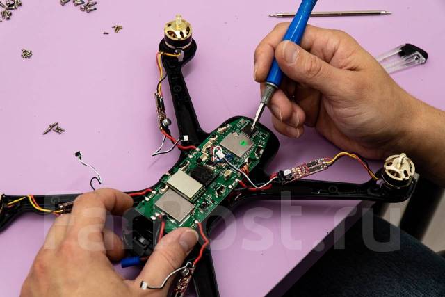 Мастер по ремонту (квадрокоптеры, камеры, телефоны), работа в ИП ...