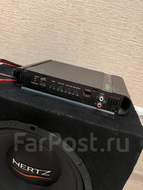 Сабвуфер + усилитель Hertz - Динамики и сабвуферы в Новосибирске