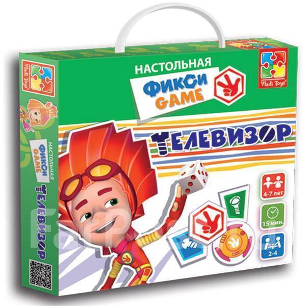 Настольная игра "Фикси-игра. Телевизор" - Игрушки во Владивостоке