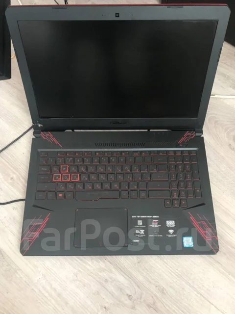 Asus TUF Gaming FX504. 14.6", 2,3����, ��� 8 ��, ���� 1 000���, WiFi: 1, Bluetooth: 1, ����������� �� 3��. ����