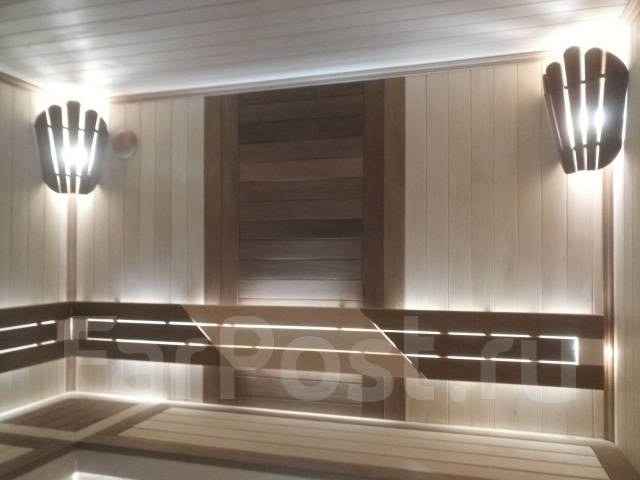 Отделка бань саун парной в Уссурийске