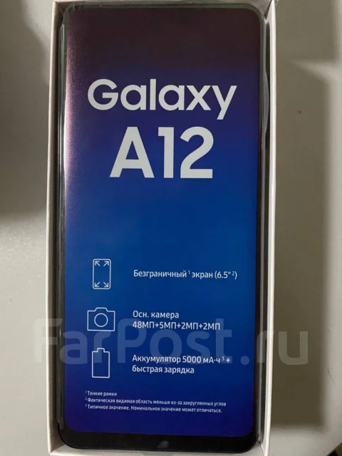 Samsung Galaxy A12. �����, ������, 3G, 4G LTE, Dual-SIM, NFC ����
