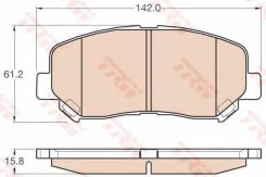 ������� ��������� �������� Mazda CX-5 (KE, GH, KF) 2.0/2.2/2.5 2011- GDB3562 ����