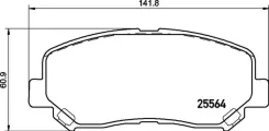 ������� ��������� �������� Mazda CX-5 (KE, GH, KF) 2.0/2.2/2.5 2011- NP5042 ����