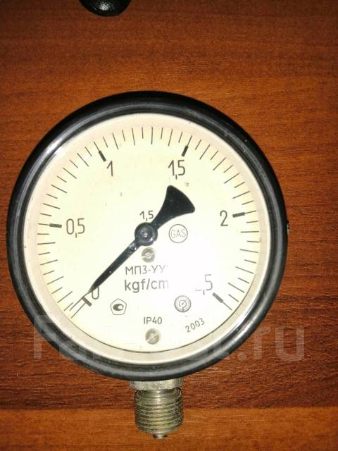 Манометр Мп3-уу2 0-2,5 кгс/см2, новый, в наличии. Цена: 500₽ во ...