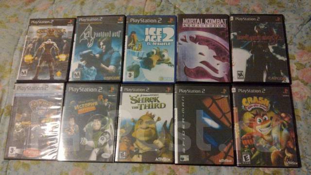 Диски с играми новые Плейстейшен 2, Sony PlayStation 2, в наличии. Цена ...