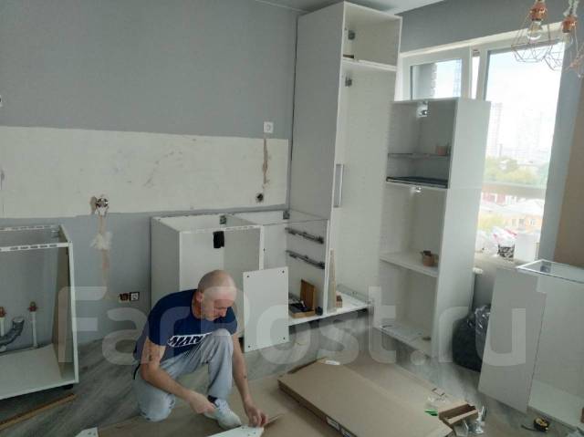 Установка кухни, шкаф купэ. Ремонт, сборка разборка доставка мебели в ...