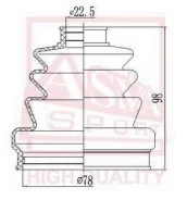 ������� ���� (�������� ��� ������) 20x90x80 Asva ASBT-14 ASBT14 ����