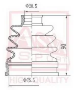 ������� ���� (�������� ��� ������) 22x73x72 Asva ASBT-2080 ASBT2080 ����