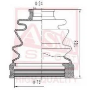 ������� ���� (�������� ��� ������) 24x98x78 Asva ASBT-2071 ASBT2071 ����
