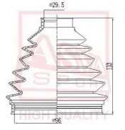 ������� ���� (�������� ��� ������) 29x92x111 Asva ASBT-257 ASBT257 ����