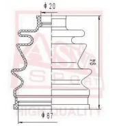 ������� ���� (�������� ��� ������) 20x84x64 Asva ASBT-23 ASBT23 ����
