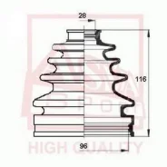 ������� ���� (�������� ��� ������) 28x93x97 Asva ASBT-816 ASBT816 ����