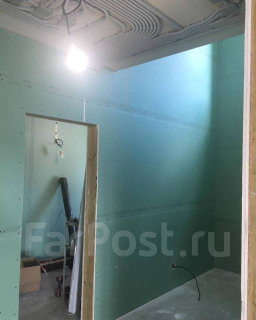 Гипсокартонные работы. Монтаж ГВЛ, ГКЛ, ОСБ. Шумоизоляция в Хабаровске