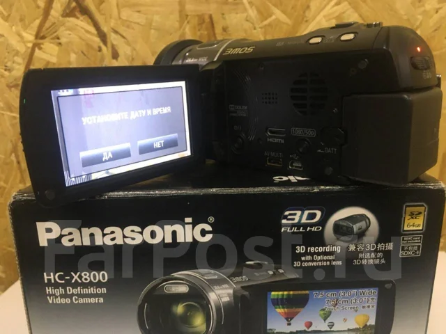 Panasonic HC-X800. � ���������� ����