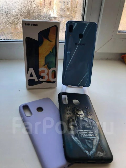 Samsung Galaxy A30. �/�, �����, 3G, 4G LTE, Dual-SIM, NFC ����