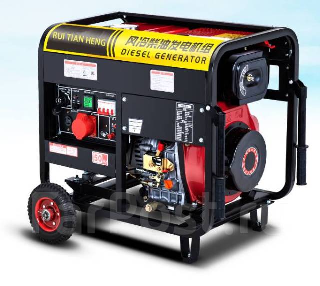 Дизель-генератор Yuchai Power 3,5 - 10кВт бытовой 220В,380В, новый ...
