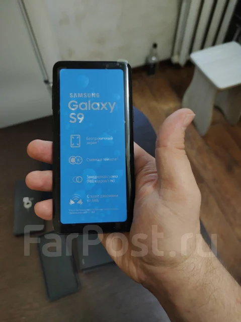 Samsung Galaxy S9. �/�, ������, 4G LTE, Dual-SIM, NFC ����