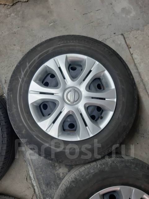 Железные диски с колпаками Nissan R14-4x100 - Диски во Владивостоке