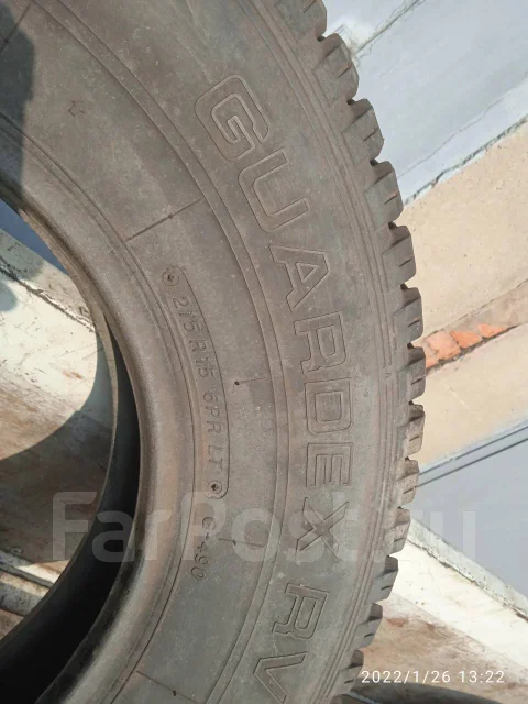 Yokohama Guardex RV F340. ������, ��� �����, 2012 ���, �/�, ����� 5 % ����