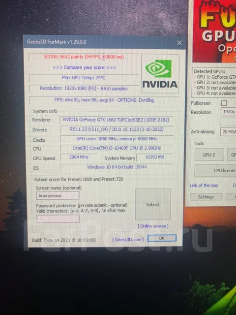 GeForce GTX 1660 Ti ����