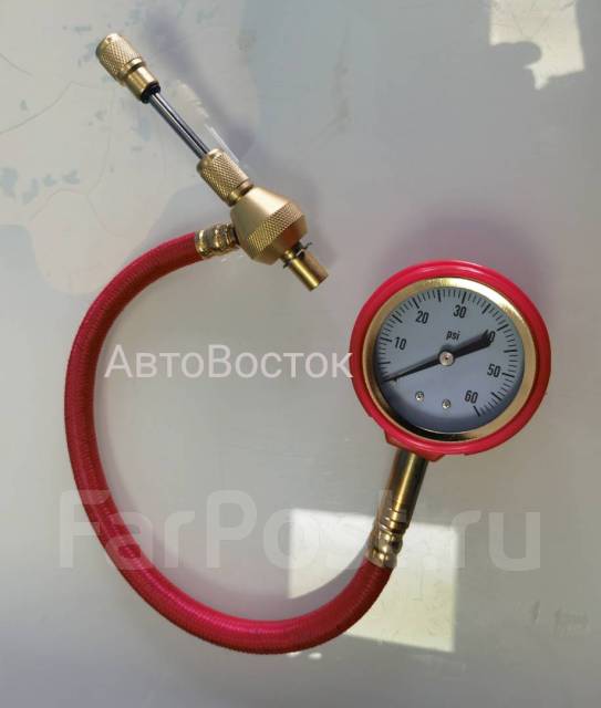Манометр шинный с дефлятором (0-4атм. ) в пластиковом кейсе, новый, в ...