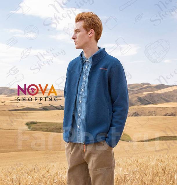 Флисовая кофта для туризма Pioneer camp 400гр - Novashopping - Одежда ...