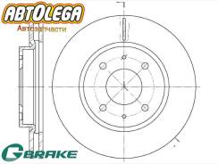 ���� ��������� �������� G-brake MMC Lancer Lancer Cedia CS5W (CS, CT# ) GR-02974 ����