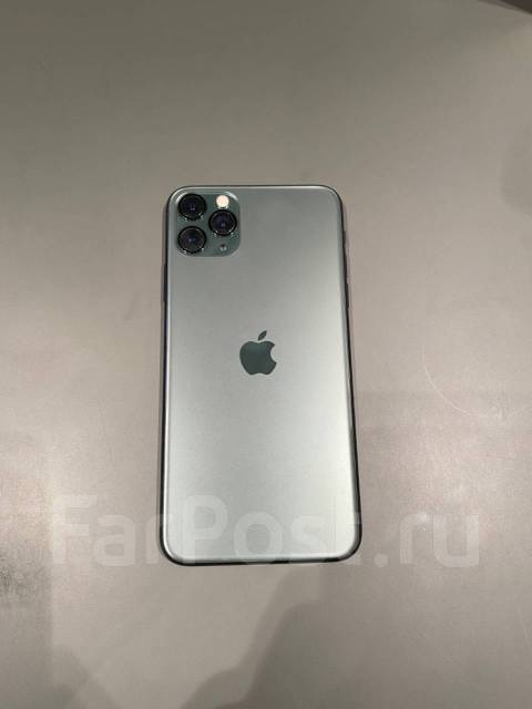 IPhone 11 Pro Max 256gb, моноблок, зеленый, б/у, в наличии. Цена: 58 ...