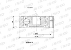   /33 Volkswagen LCV Caddy II (9K9) 1.9 TDi (66 kW) 1996.09- [431069] 431069 