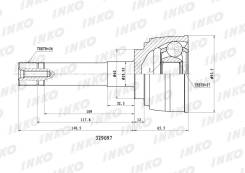   26/27 Toyota Liteace Townace (CM40G) 2.0 4WD 1985.10- [329097] 329097 