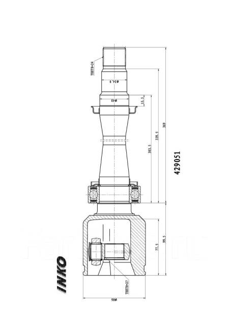   24/27 Toyota Camry IV-V V30/V40 2.0-2.4 2001- [429051] 429051 