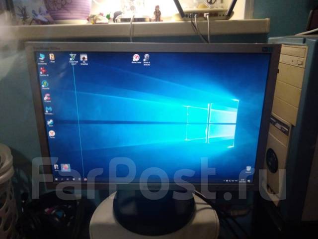 Монитор Samsung 22 дюйма, 22", б/у, в наличии. Цена: 2 300₽ во Владивостоке