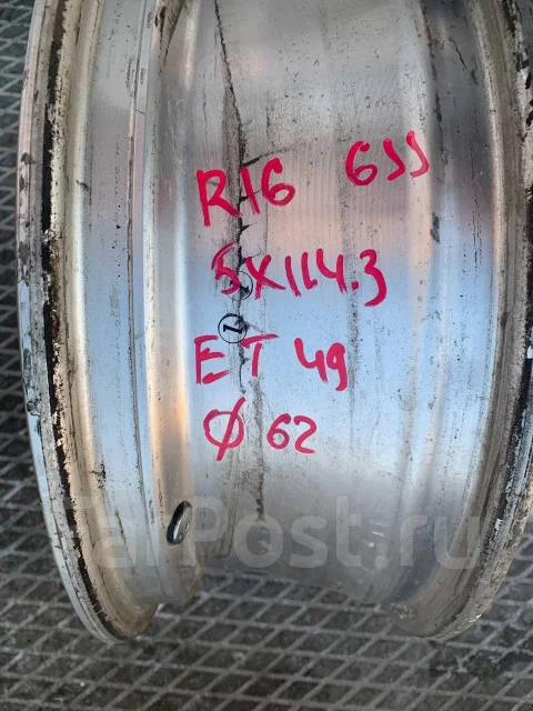 Asahi Tec. 6.0x16", 5x114.3, ET49, �� 62���. ����