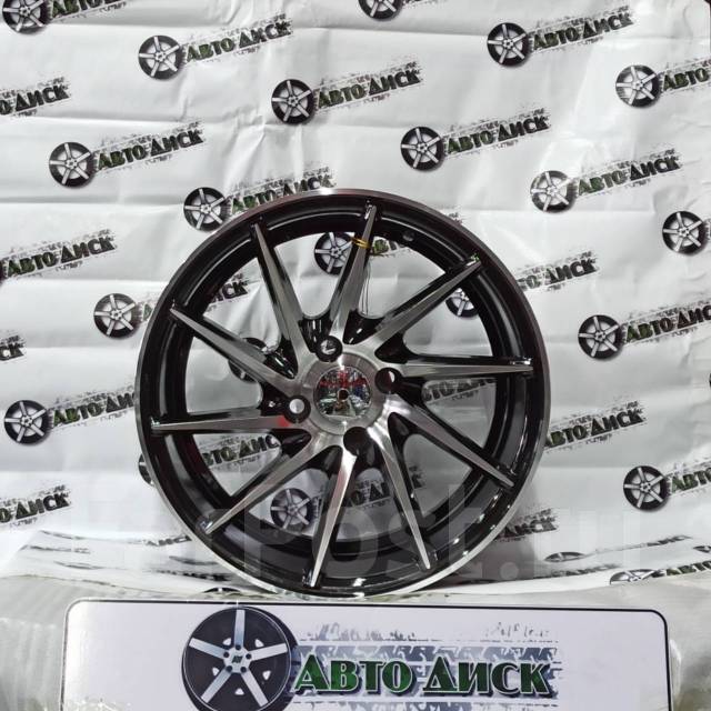 Диски vossen cvt чёрные с полировкой на ваз 4»98 и Хендай 4»100, 15", 4 ...