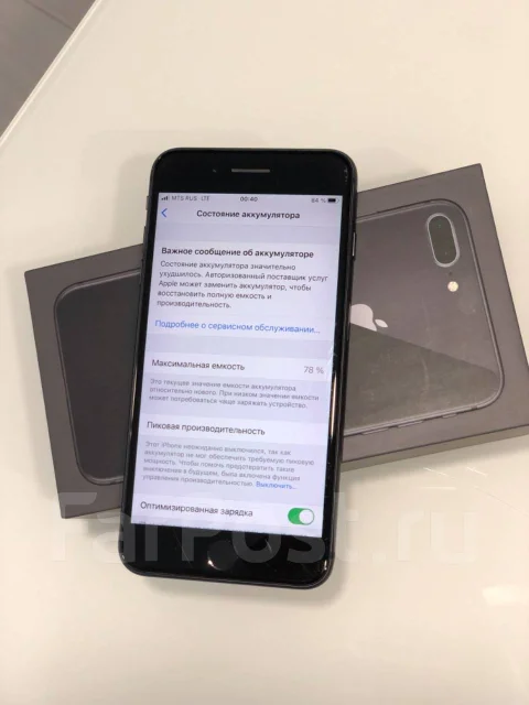Apple iPhone 8 Plus. �/�, �����, 4G LTE ����