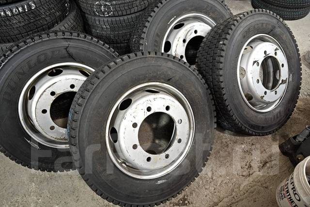Японские грузовые диски 19.5x6.75J, ET147, ЦО 220,0 мм, под шпильку ...