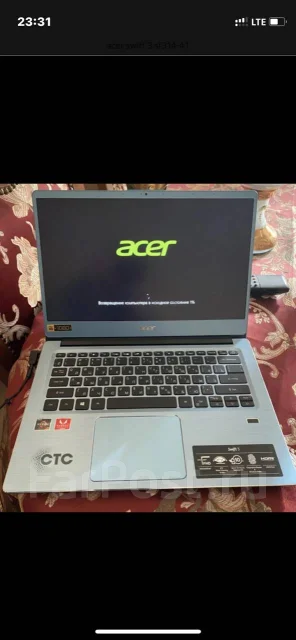 Acer Swift 3 SF314-41G. 14", 2,5����, ��� 8 ��, ���� 256���, WiFi: 1, Bluetooth: 1, ����������� �� 5��. ����