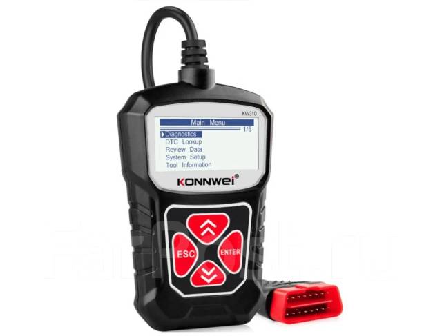 Автомобильный сканер Konnwei KW310 OBD2 + подарок - Инструмент и ...