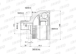 ���� ������� 33/30 ABS 45 | ����� ����/��� | 301014A ����