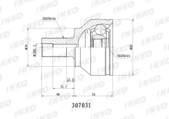 ���� ������� 36/23 | ����� ����/��� | INKO 307031 307031 ����