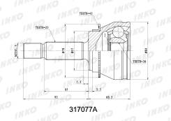 ���� ������� 25/30 ABS 43 | ����� ����/��� | INKO 317077A 317077A ����