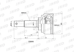 ���� ������� 25/22 | ����� ����/��� | INKO 320098 320098 ����
