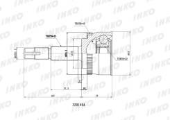 ���� ������� 25/22 ABS 42 | ����� ����/��� | INKO 320146A 320146A ����