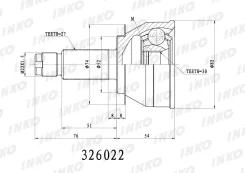 ���� ������� 27/30 | ����� | INKO 326022 326022 ����